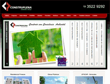 Tablet Screenshot of construplena.com.br